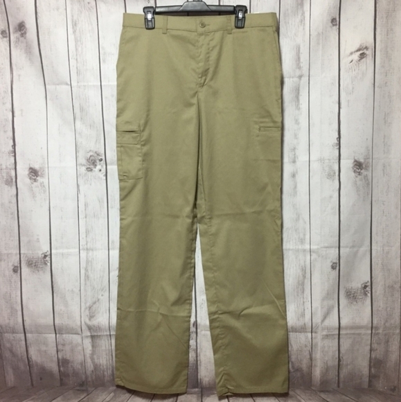 NWT Dickies Khaki Work Pants Women's 12 Cargo Pockets Tactical Neutral EMT New - Picture 1 of 8